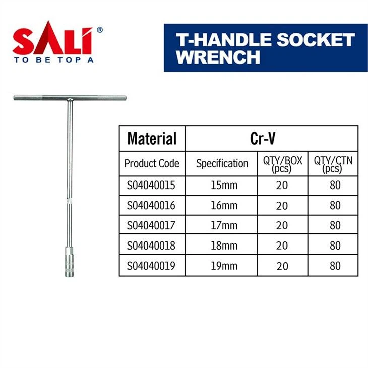 SALI Tools T-handle Socket Wrench